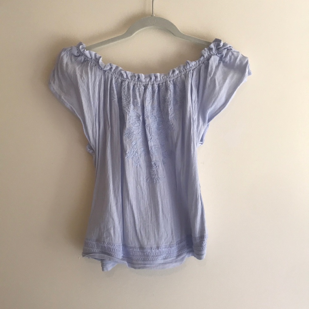 Hollister Off The Shoulder Top!